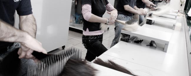 GREAT LENGTHS hair extensions CRAFTSMANSHIP AND MANUAL SKILLS