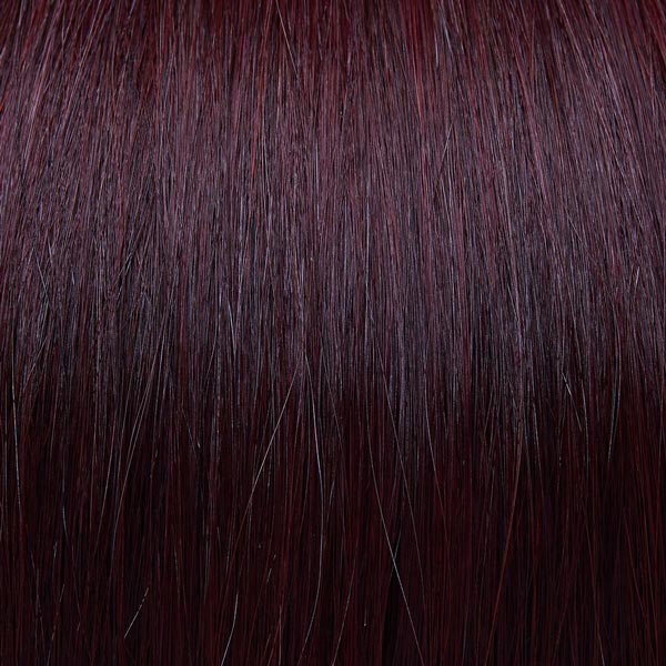 Deep burgundy hair extensions