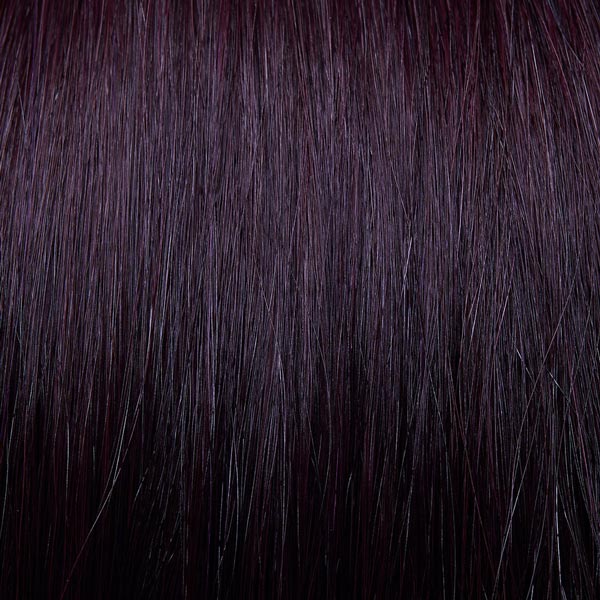 Aubergine hair extensions