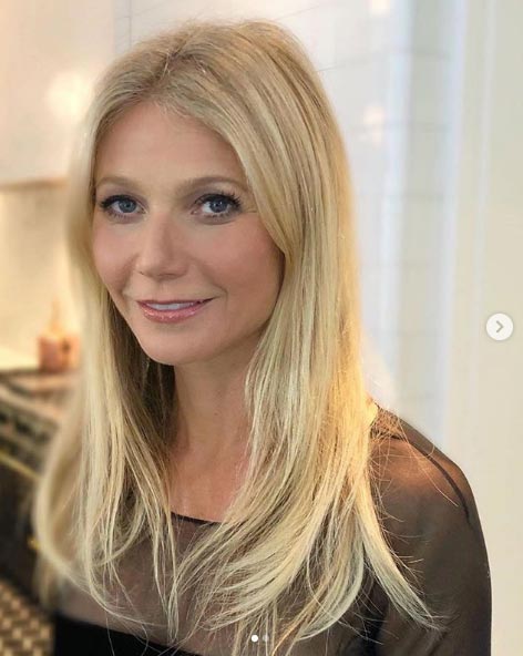 Gweneth Paltrow hair extensions