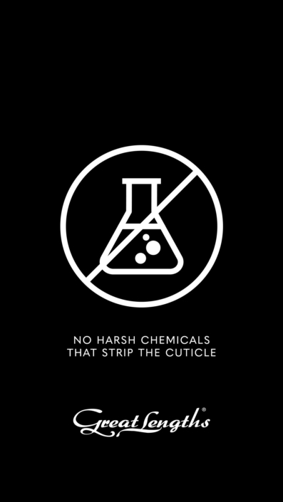 Never use harsh chemicals