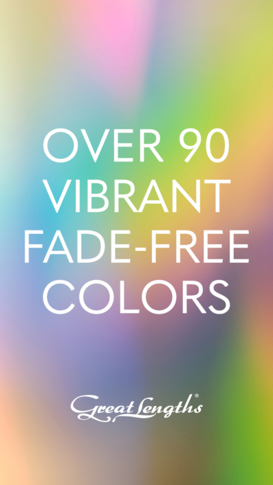 100 colours in hair