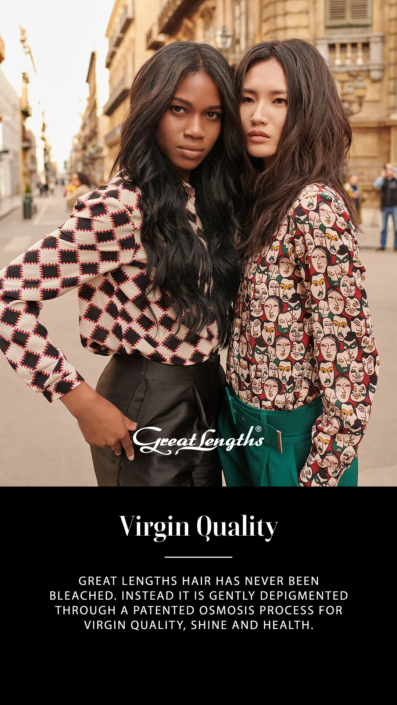 Virgin quality never bleached hair