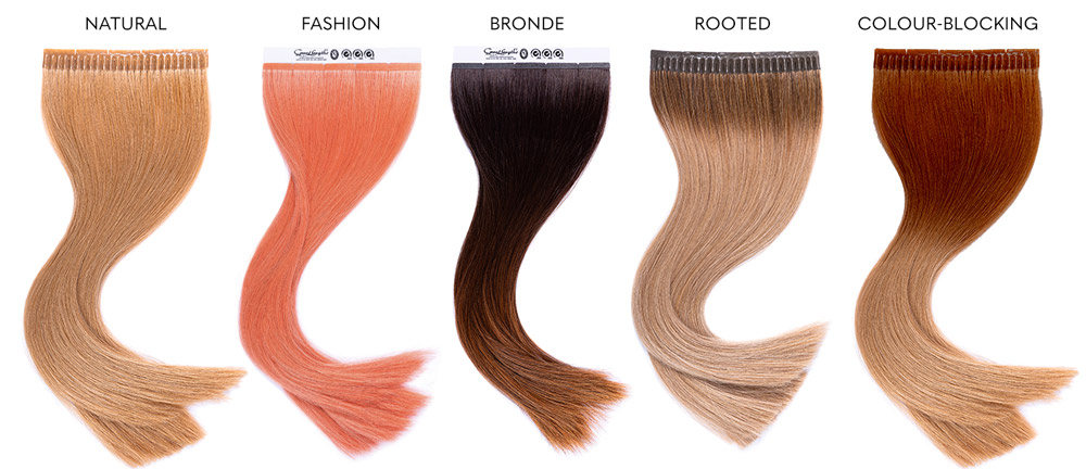 hair extension colours