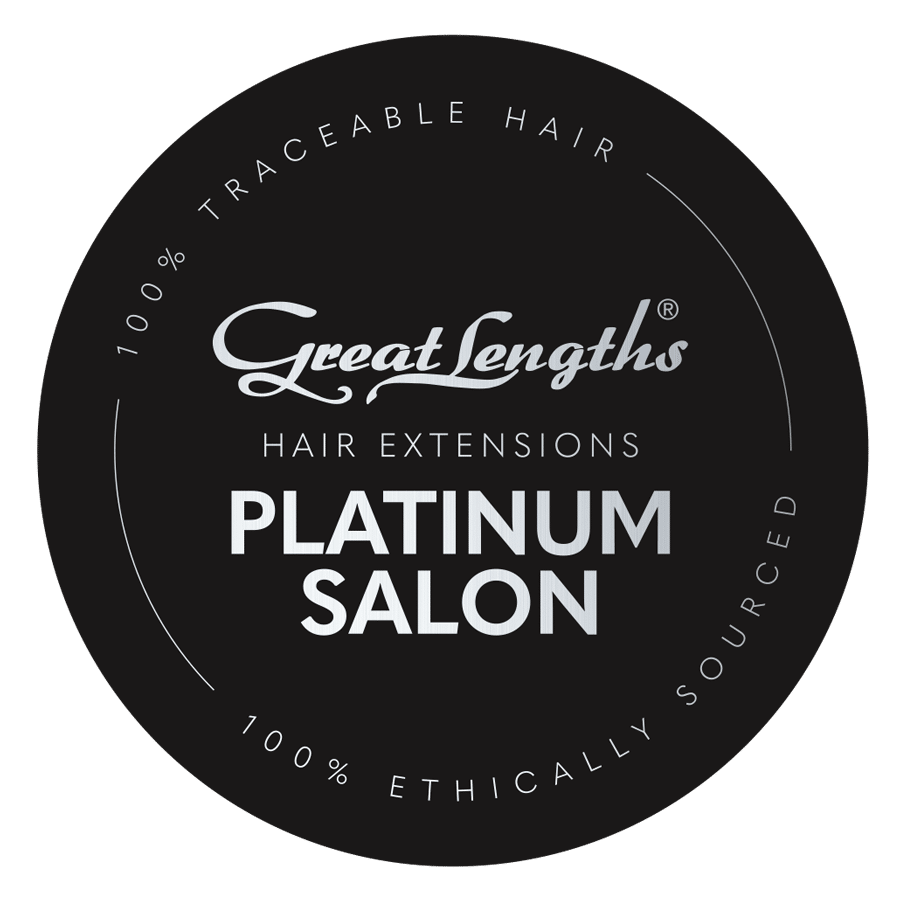 platinum hair extensions salon