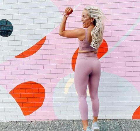 woman in activewear