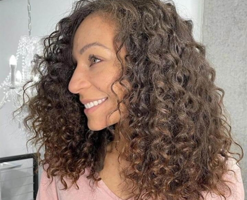 curly hair