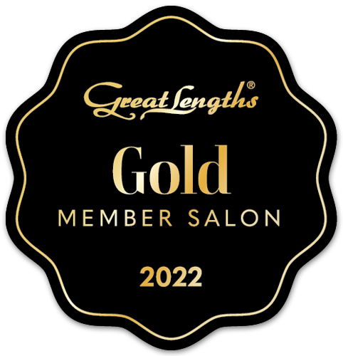 gold extensions salon seal