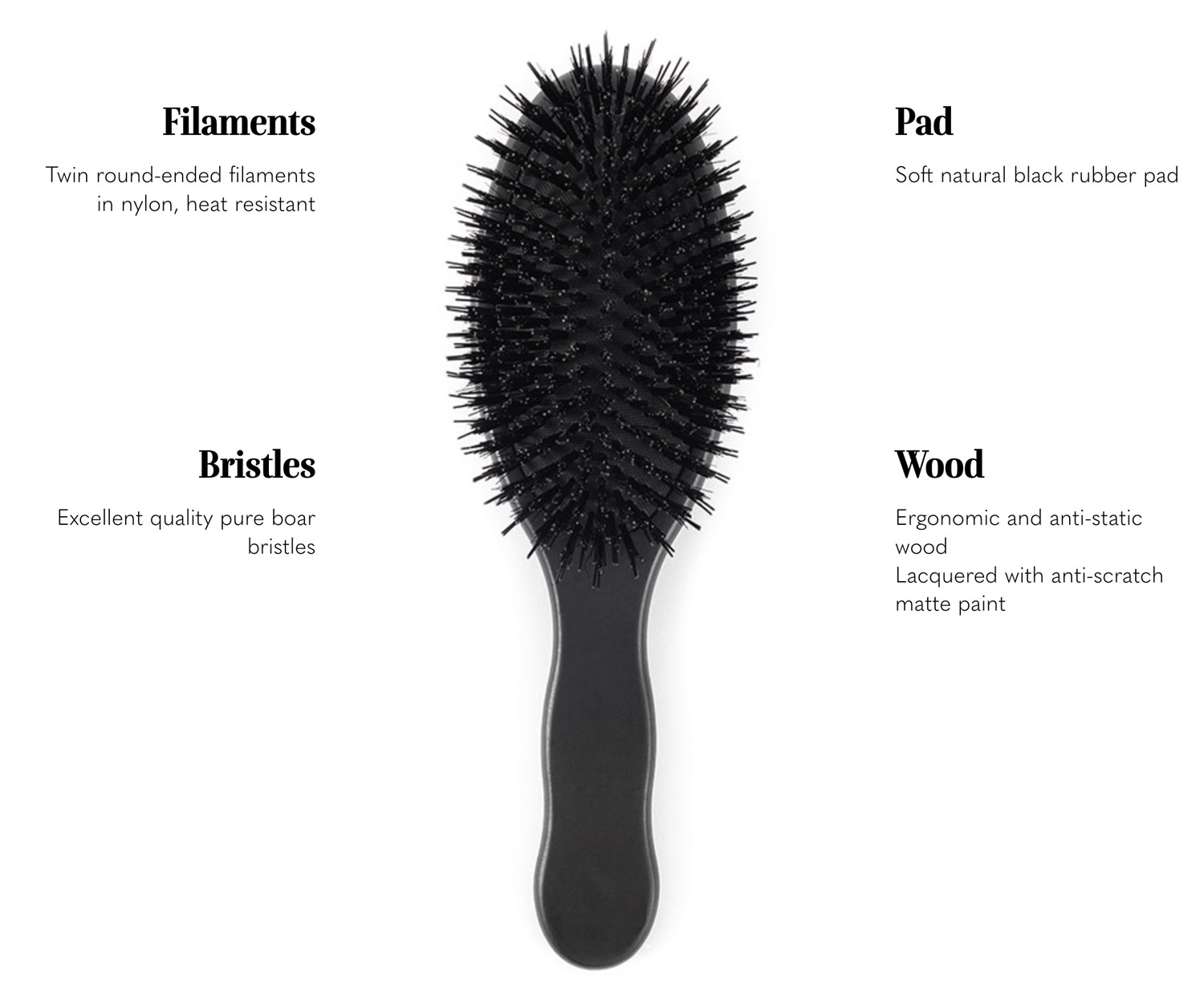 hair extension brush