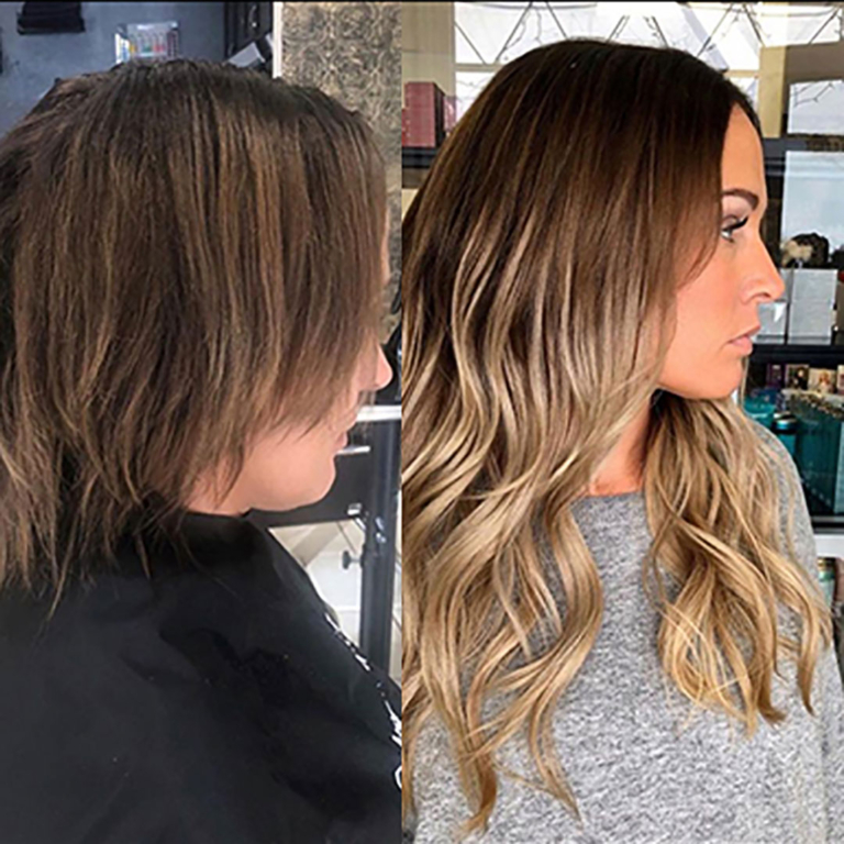 Hair Breakage Before & After Great Lengths Australia & New Zealand