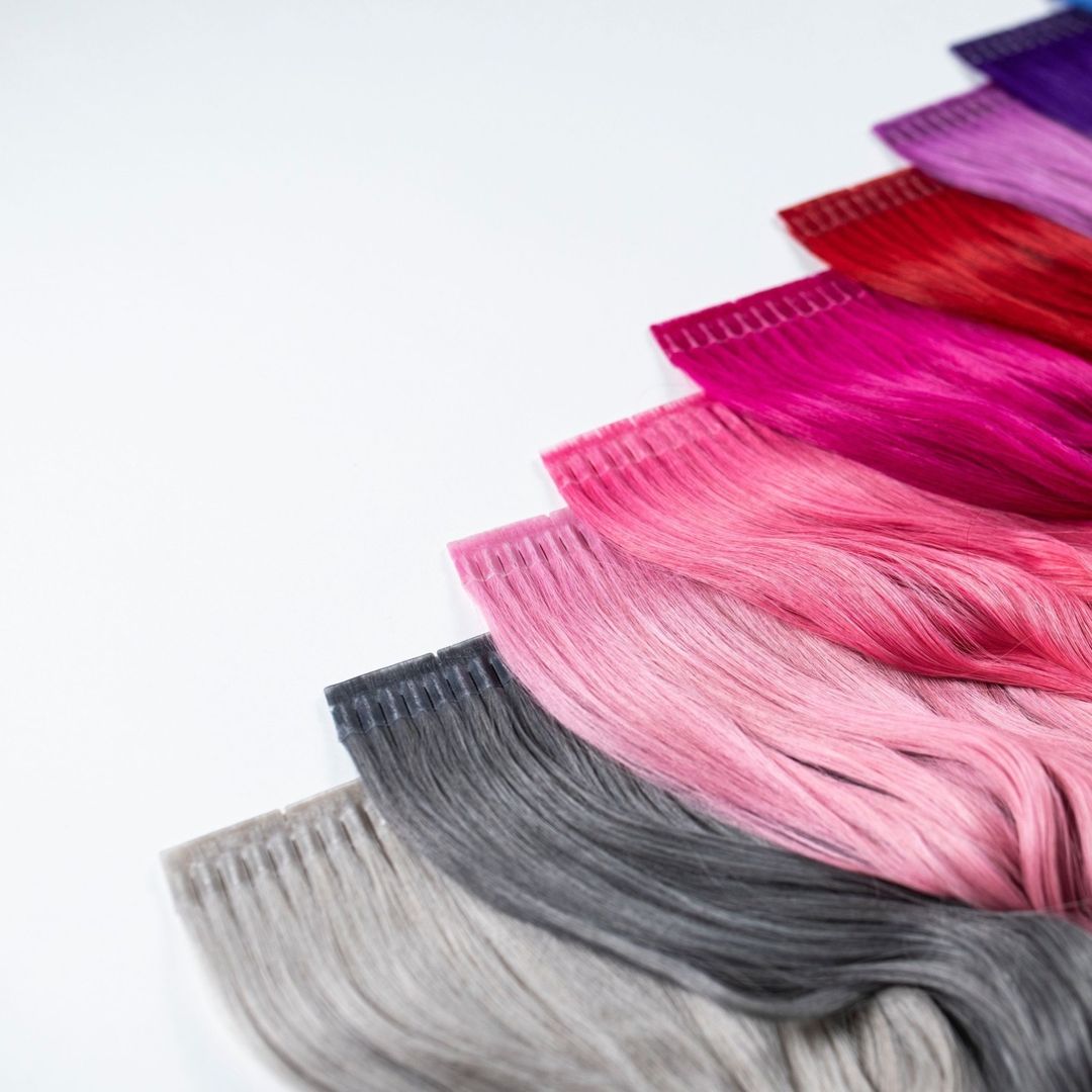 Coloured Hair Extensions
