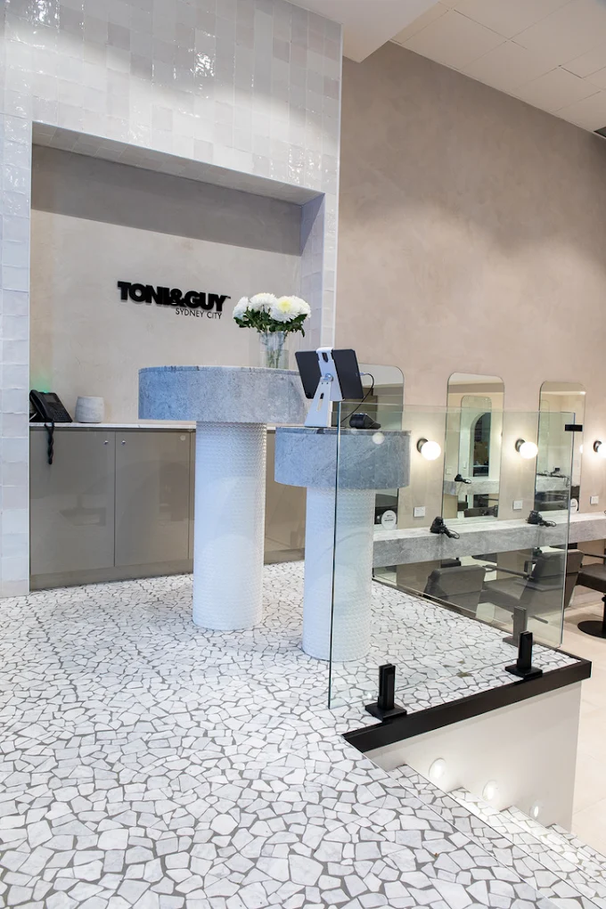 Toni & Guy Sydney City Level 1 training salon entry
