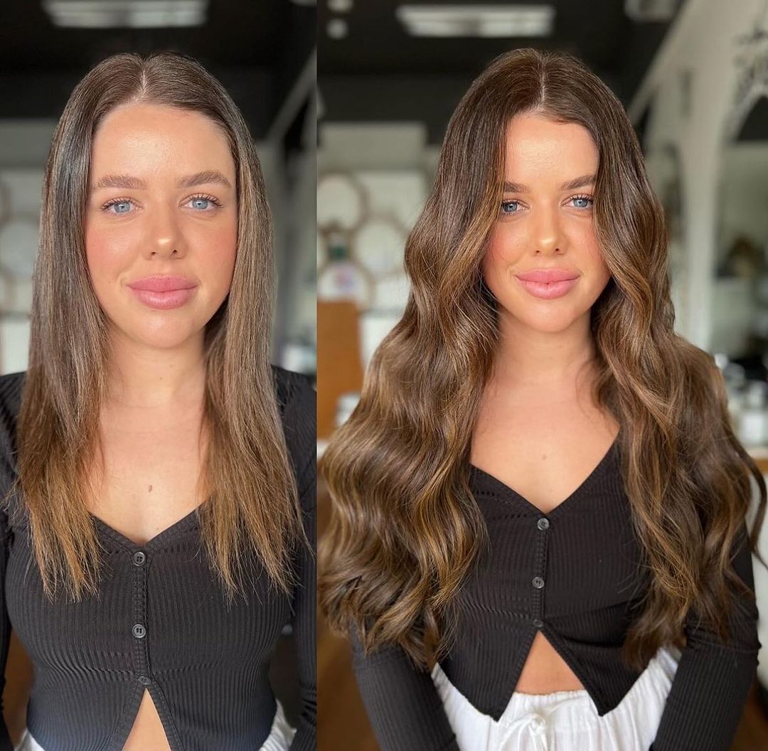Naomi Panizza volume hair extensions