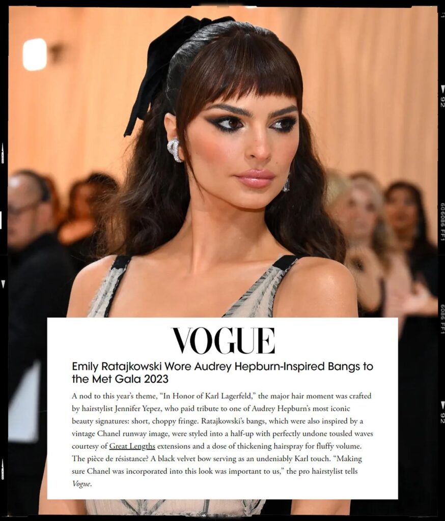 Great Lengths hair extension natural look inspiration