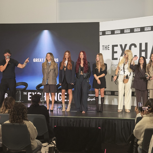 Great Lengths team backstage at Hair Festival