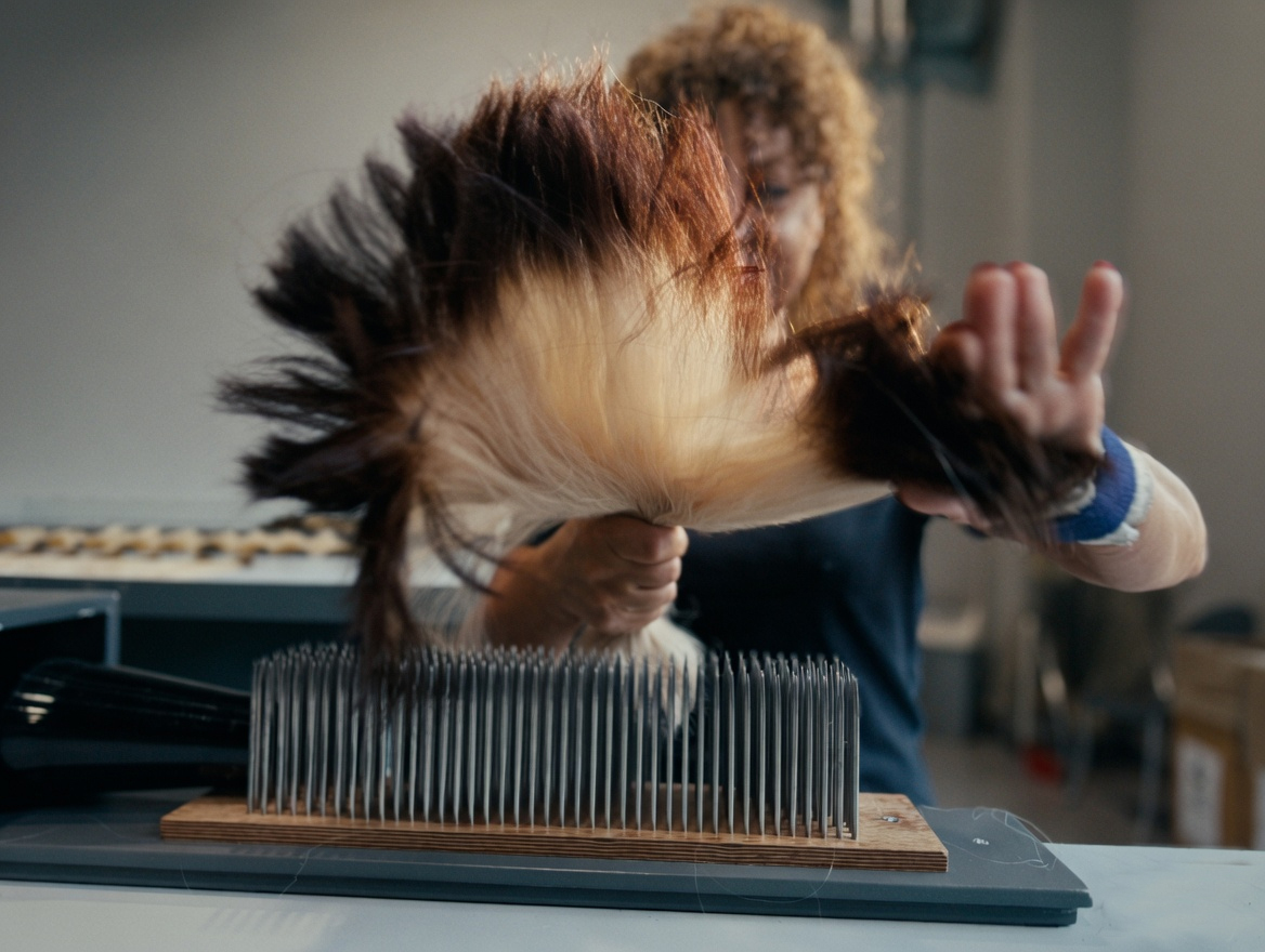 Hair extensions hackles